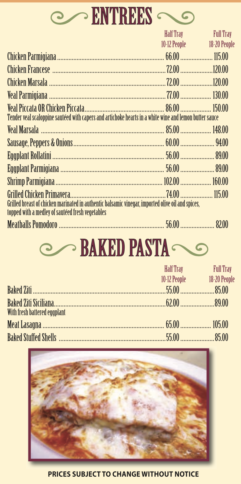 The Pizza Place Restaurant & Pizzeria - Hewlett NY - Italian Food